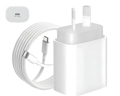 20W iPhone Fast Charger with USB-C to Lightning Cable