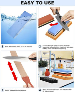 Whetstone Sharpening Stones Kit