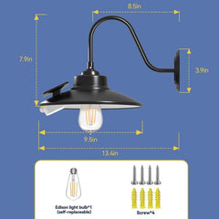 Motion Sensor Solar Wall Light for Outdoor Safety