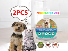 Cat Flea & Tick Collar 70cm 2PCS