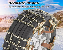 8pcs Car Tire Snow Chain