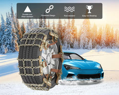 8pcs Car Tire Snow Chain