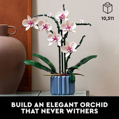 Flower Orchid Building Blocks 608 Piece