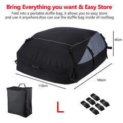 Soft Shell Vehicle Rooftop Cargo Carrier Bag