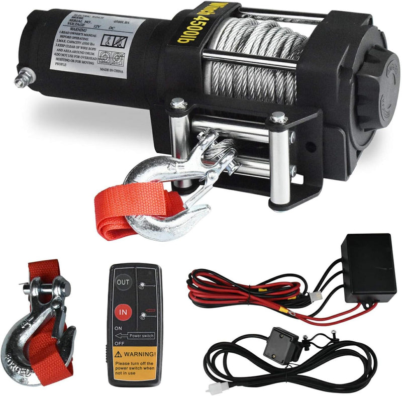 Wireless Electric Winch 4500lbs