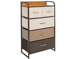 Tallboy Chest Drawer 5 Drawer