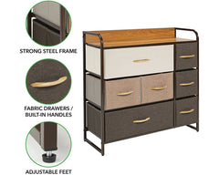 Tallboy Chest Drawer 7 Drawer