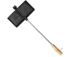 Campfire Cast Iron Jaffle Toastie Maker - Cast Iron Jaffle Maker