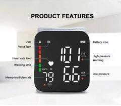 Wrist Blood Pressure Monitor