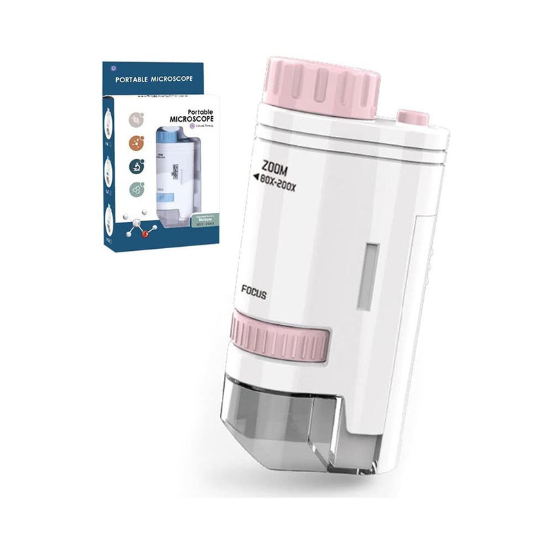 Portable Kids Microscope Kit