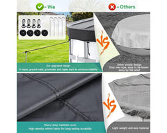 Foldable Round Sunscreen Dustproof Swimming Pool Cover