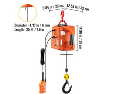 Wireless Hoist Winch 500KG