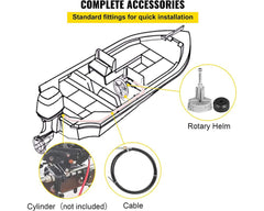 Boat Rotary Steering System Kit