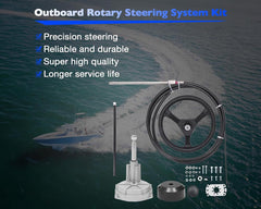 Boat Steering System Kit