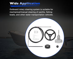 Boat Steering System Kit