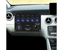 5 Gang Rocker Switch Panel