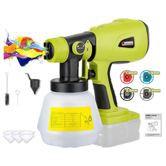 For Ryobi Cordless Spray Gun Paint Sprayer