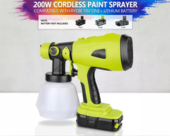 Cordless Spray Gun Paint Sprayer