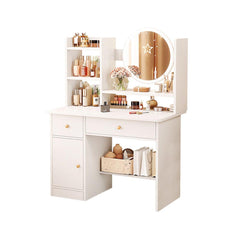 Dressing table with LED Mirror