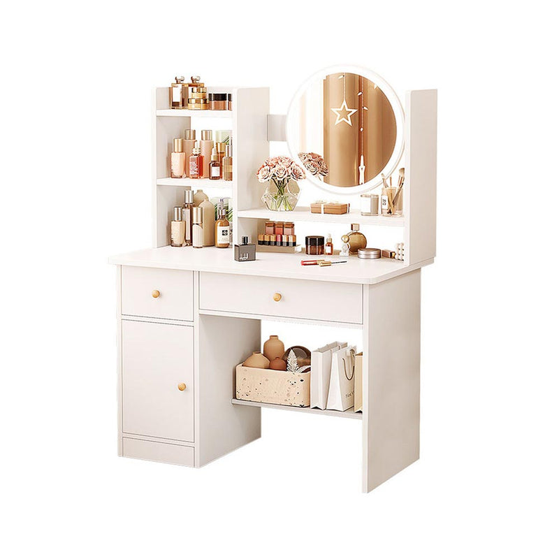 Dressing table with LED Mirror