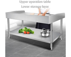 Steel Bench Stainless Steel Kitchen Work Table