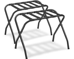 Luggage rack with adjustable feet