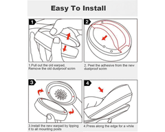 Replacement Ear Pads for Beats Studio 2 & 3 Headphones