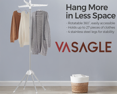 Foldable Clothes Drying Rack