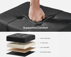 Storage Ottoman Bench