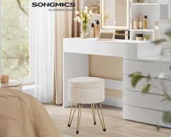 Dressing Table with Mirror and Stool