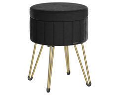 SONGMICS Small Vanity Stool Chair with Storage