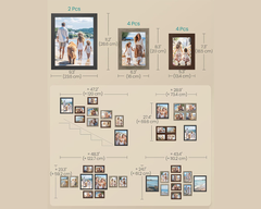 Photo Frames Set