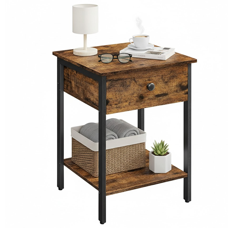 VASAGLE Bedside Table