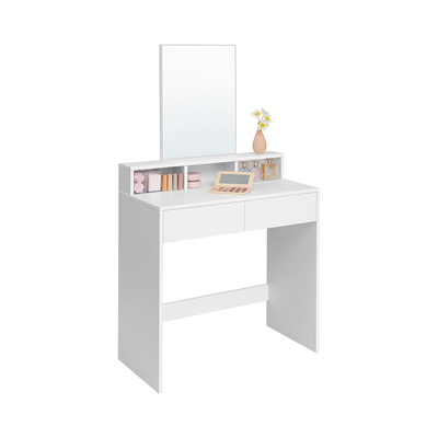 VASAGLE Dressing Table With Mirror