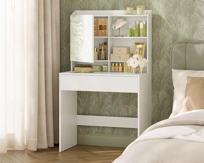 dressing table side view