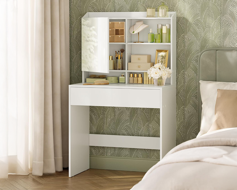 dressing table side view