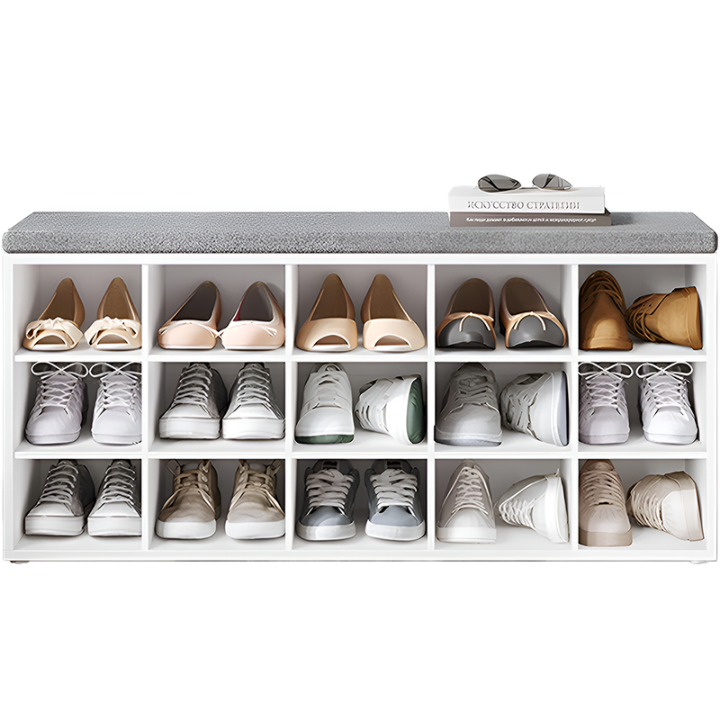 VASAGLE Shoe Rack Bench Shoe Storage Bench Shoe Rack