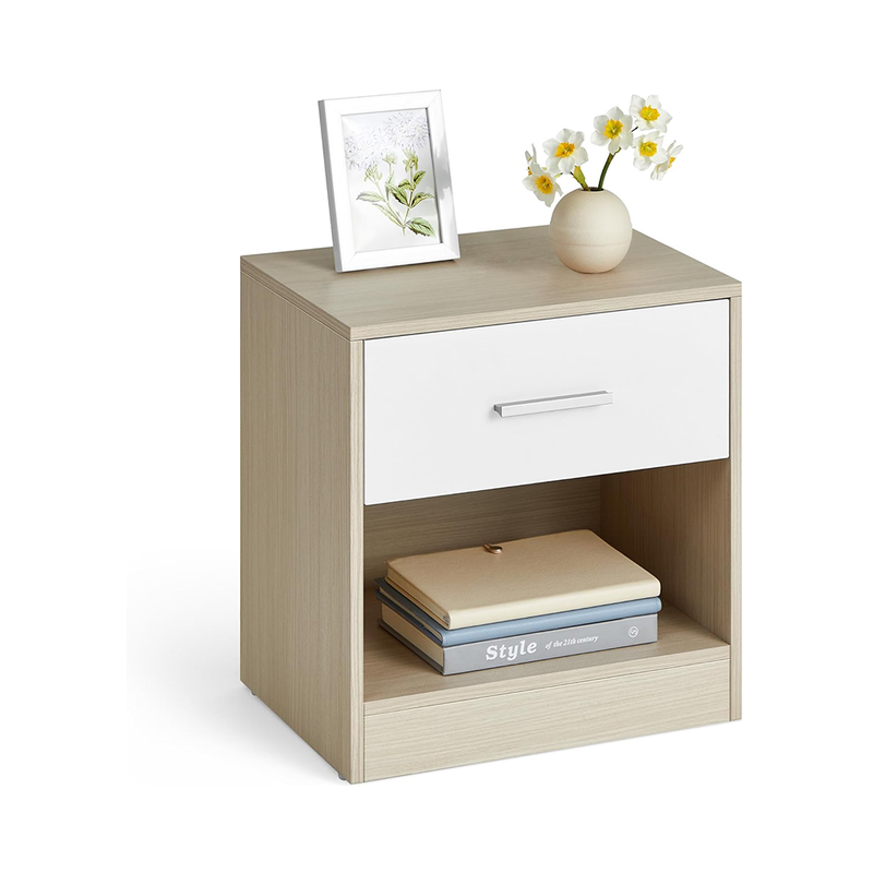 Bedside Table with Drawers