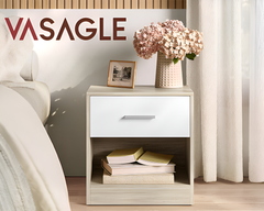 Bedside Table with Drawers
