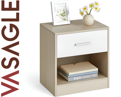 Bedside Table with Drawers