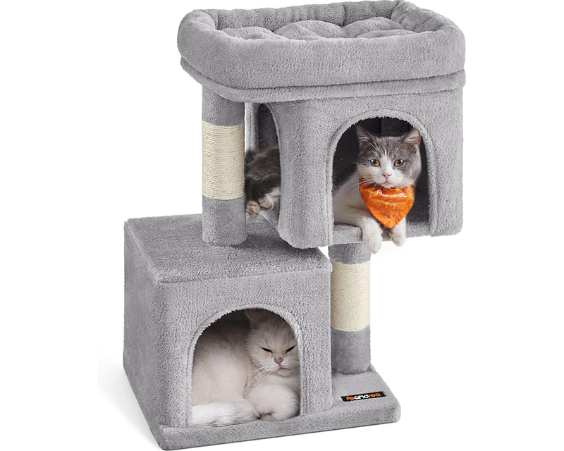 Cat Tree House with Scratching Posts