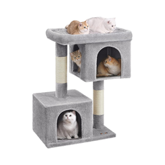 Cat Tree House with Scratching Posts