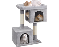 multi level cat tower