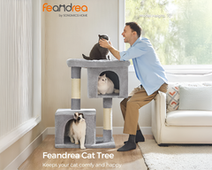cat tree with anti tip kit