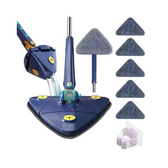 Triangle Cleaning Mop 1.3m Extendable Rotatable