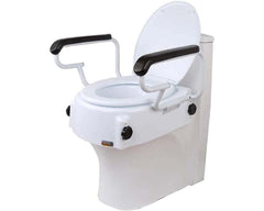 toilet seat with locking mechanism