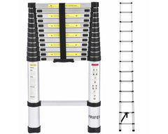 Telescopic Ladder 2.6m Portable Extension Ladder