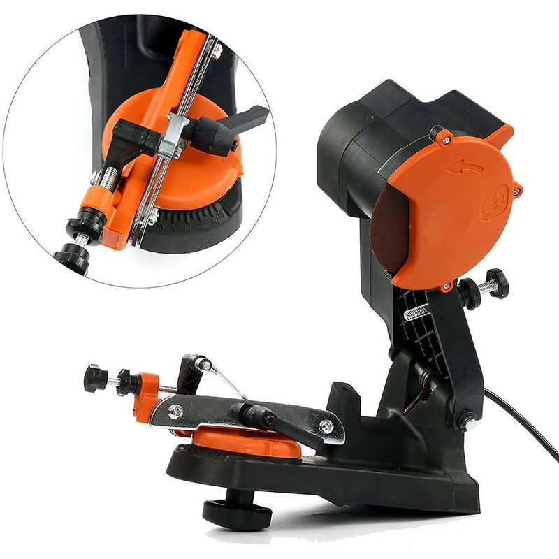 Electric chainsaw sharpener grinder