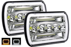 LED Headlights Sealed Hi/Lo Beam Fit for Hilux Truck