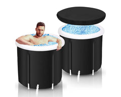 Portable Ice Bath Tub 300L Inflatable SPA Massage